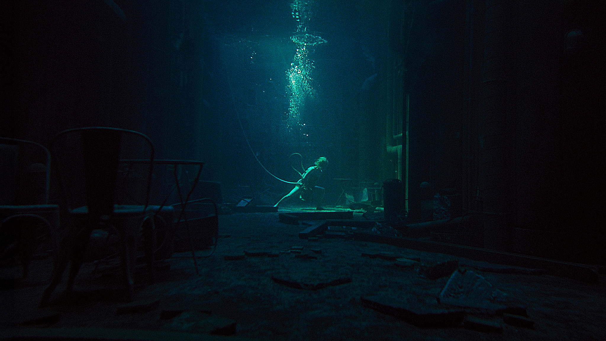 underwater